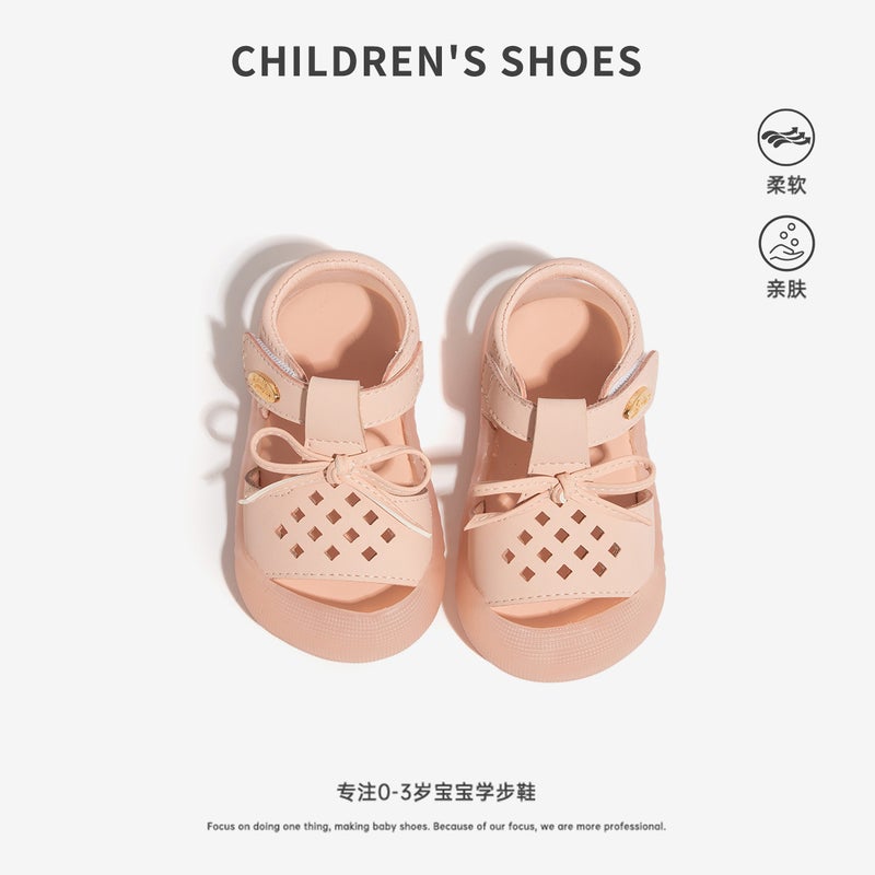 Children'S Sandals For Boys And Girls Summer Baby Shoes Baotou Baby Toddler Shoes Soft Sole Beach Shoes - Image 4