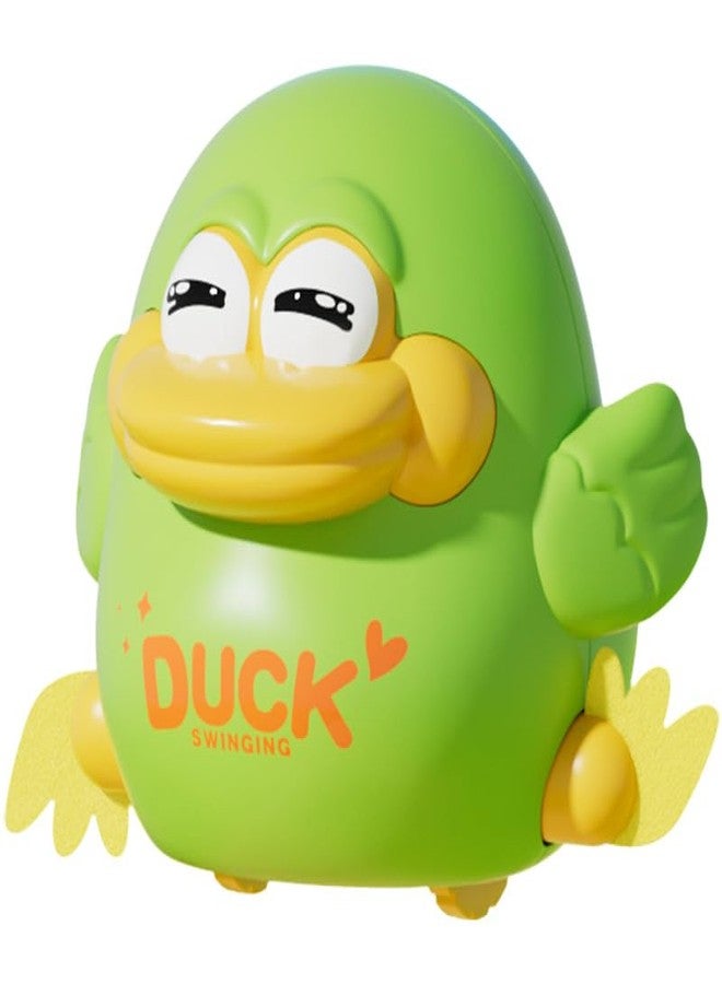 ACROWN Cute Animal Toys for Kids Sensory Worm Animal Wind up Colorful Toy Insect Figurines for Boys and Girls Multicolor Animals Toys Pack of 1 (Swing Duck) - Image 1