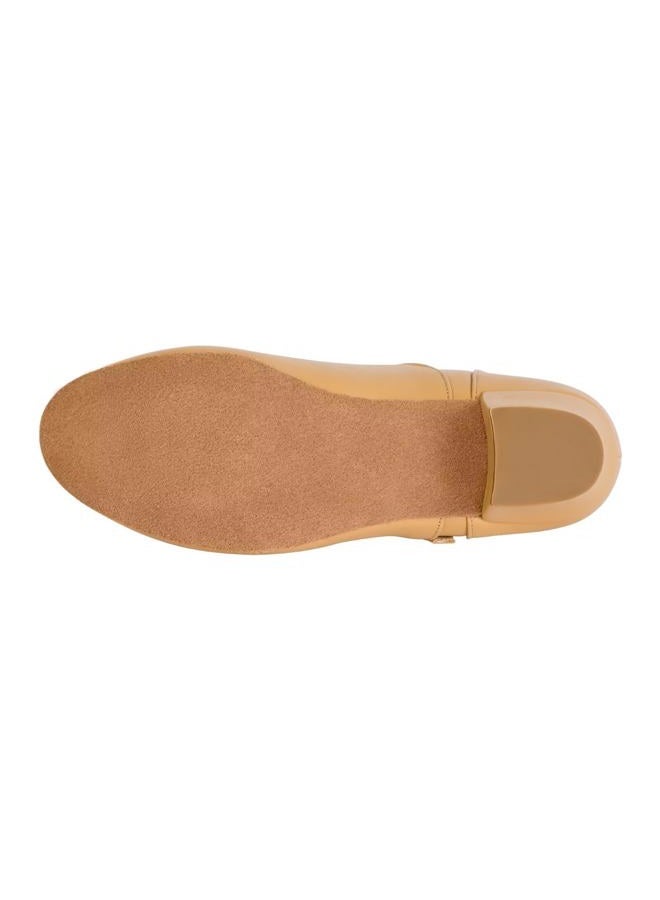 ARCLIBER Brown Character Shoes for Women Suede Sole Low Heel Cuban Heel Dance Shoes Ankle Strap Dancing Shoes-6US - Image 5