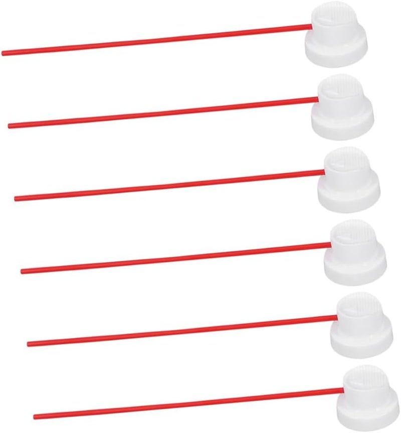 6 Pack Flexible Spray Can Straws Replacement Tubes For Precision Spraying And Rust Prevention - Image 1
