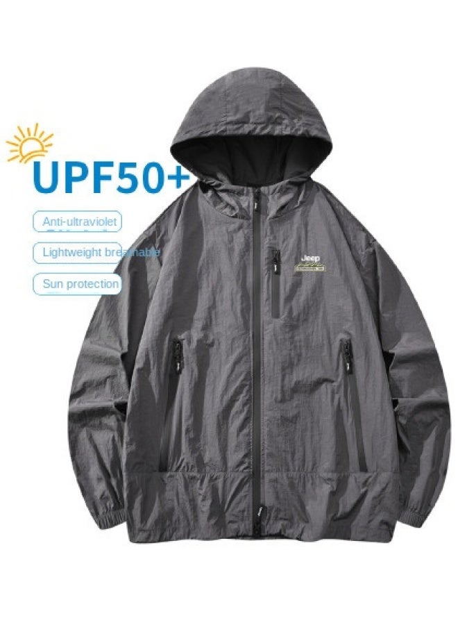 Jeep Upf50+ Boys' Cooling Sun Protection Jacket Summer Lightweight Versatile Comfortable Breathable Ice Silk Skin Suit - Image 5