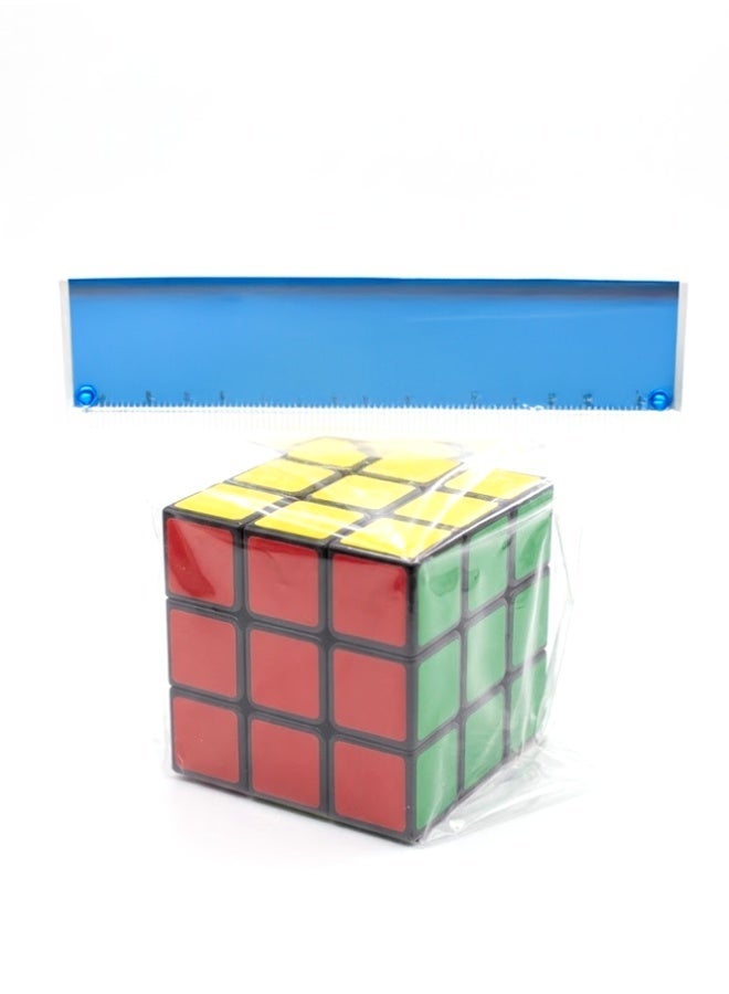 Crazy Boss Kids Educational Toy Combo Set | Puzzle Blocks, Building Blocks & Magic Cube | Learning Toys Bundle for Children - Image 3