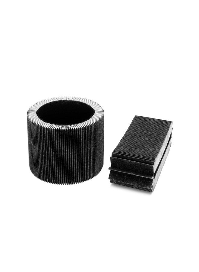 Dupray Bloom ™ Air Purifier HEPA-13 Replacement Filters (2-Pack) Medical-Grade for Allergies, Smoke, Dust Particles, Odors and Pet Dander