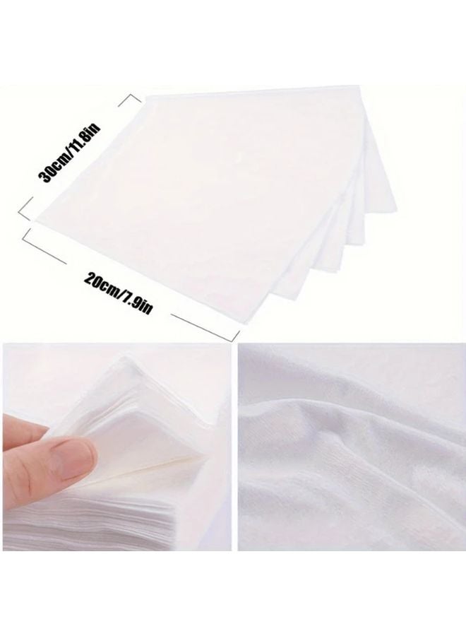 100pcs Dry Sweeping Cloths Disposable Electrostatic Mop Refills Floor Duster Pads - Image 5