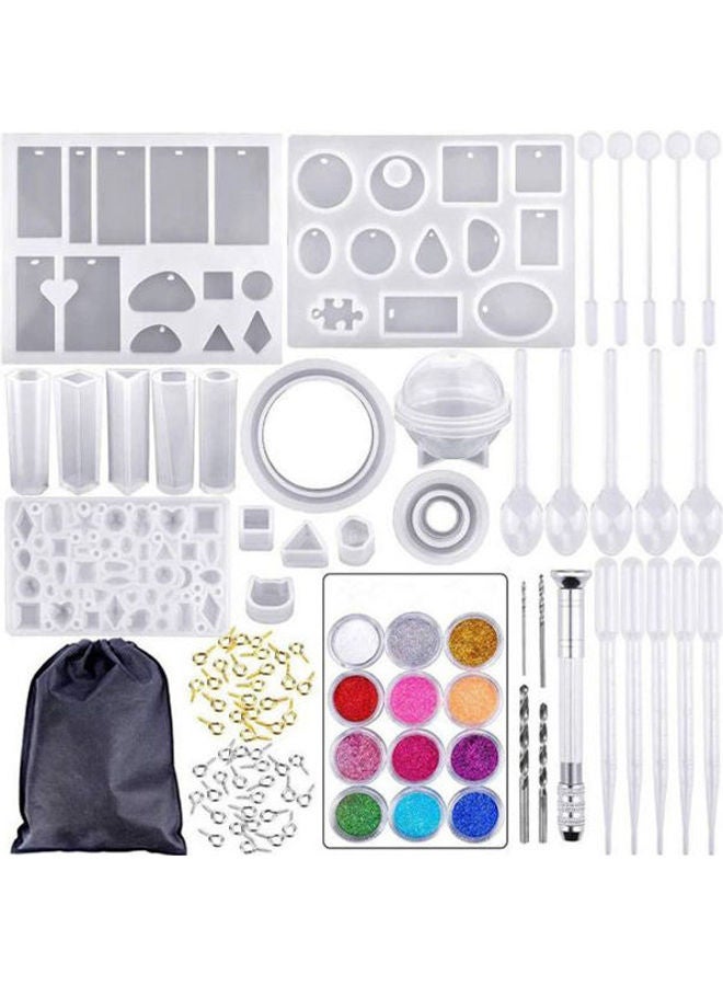 83 Pieces Silicone Casting Molds And Tools Set Multicolour