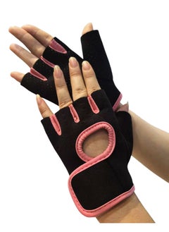 Generic Men's and women's half-finger fitness gloves summer equipment training sports palm protection breathable wear-resistant cycling gloves  - Image 1