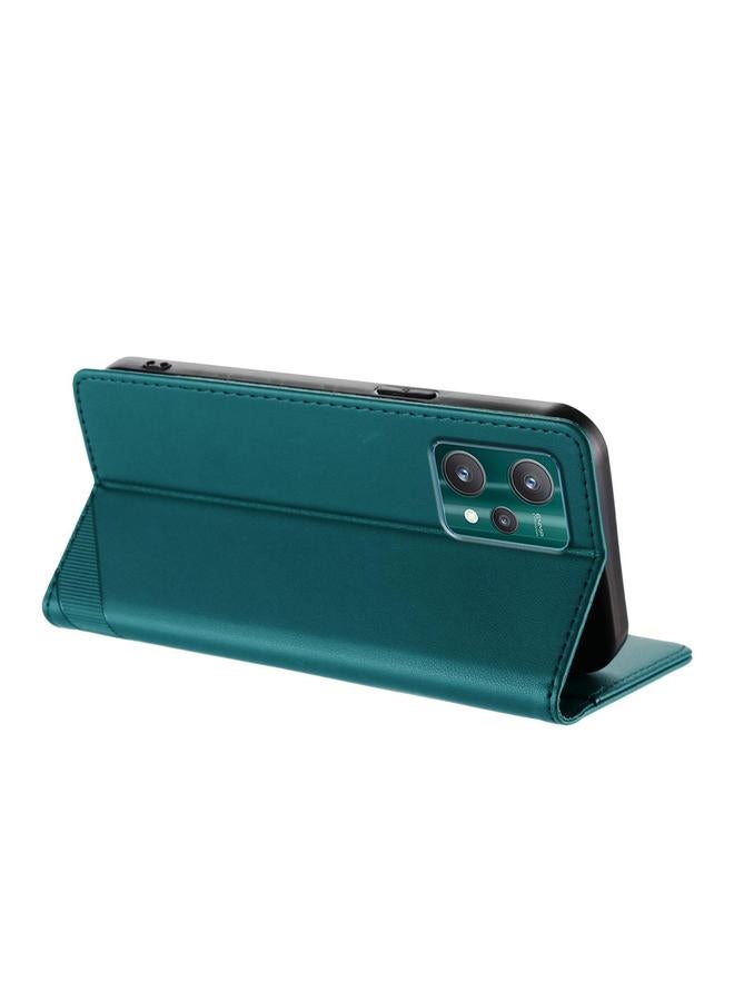 S-TOP Case For Realme 9 Pro Embossed Multi-functional Wallet Retro Leather Phone Case - Image 3