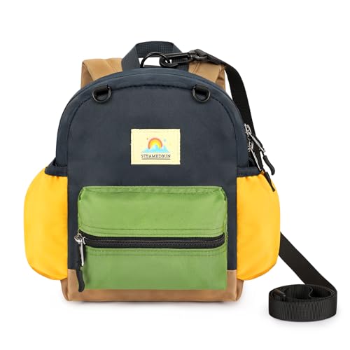 STEAMEDBUN Backpack Leash for Toddlers 1-3: Baby Backpack with Leash for Boys Girls - Anti-Lost Harness for Walking - Image 1