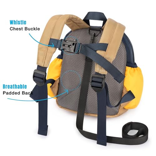 STEAMEDBUN Backpack Leash for Toddlers 1-3: Baby Backpack with Leash for Boys Girls - Anti-Lost Harness for Walking - Image 5