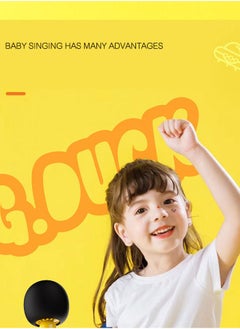G.DUCK Karaoke Microphone With Bluetooth Speaker Cute Rubber Duck Image For Kids Singing  - Image 5