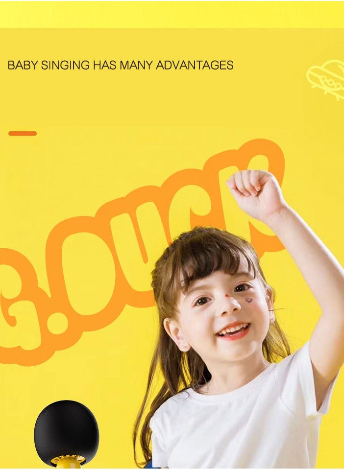 G.DUCK - Karaoke Microphone With Bluetooth Speaker Cute Rubber Duck Image For Kids Singing - Image 1