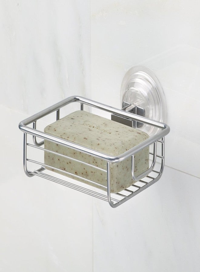 Interdesign Steel Classico Bathroom Soap Dish (Silver) - Image 4