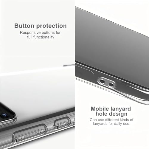 REALCASE Silicone Realme 13 5G Back Cover Case, Scratch Resistant Protective Crystal Clear Transparent Shock Proof Bumper Back Cover Case for Realme 13 5G / Realme Narzo 70x 5G / N65 /12 / 12X 5G/ C65 - Image 5