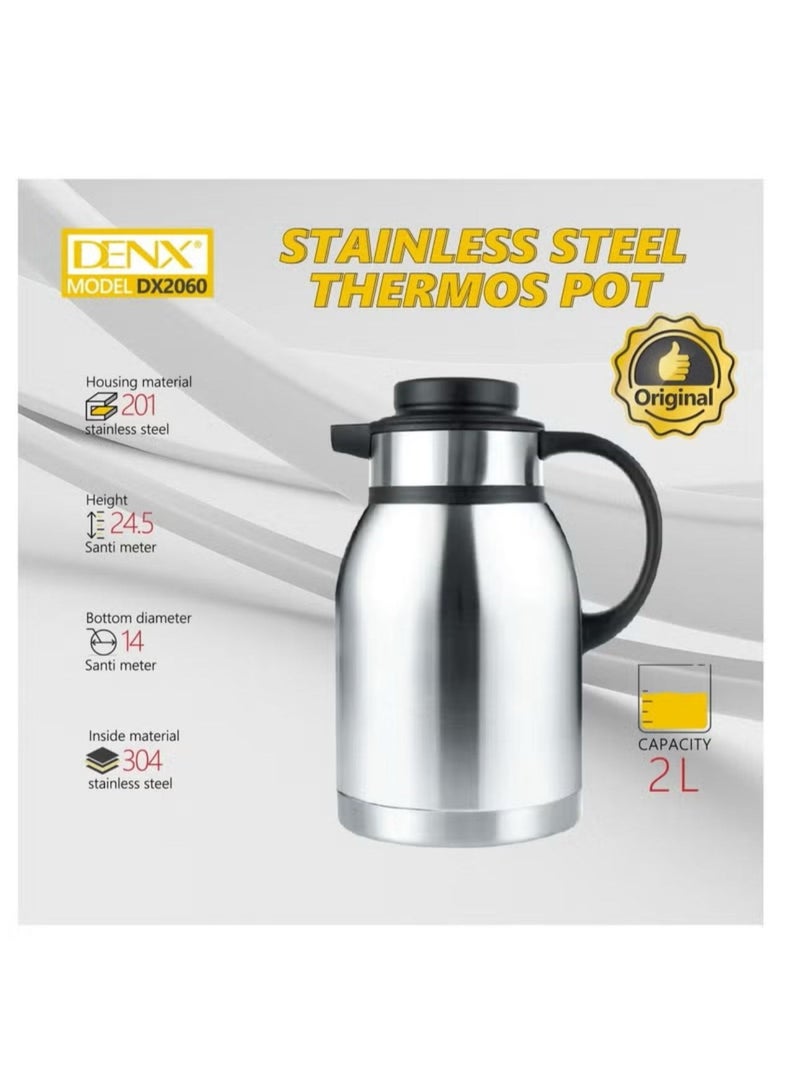 Denx STAINLESS STEEL TRERMOS POT - Image 1