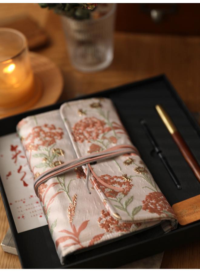 Bluejw Guofeng Notebook Pen Book Gift Box Suit Hand Account Journal High Color Value Conference Office Notepad University - Image 1