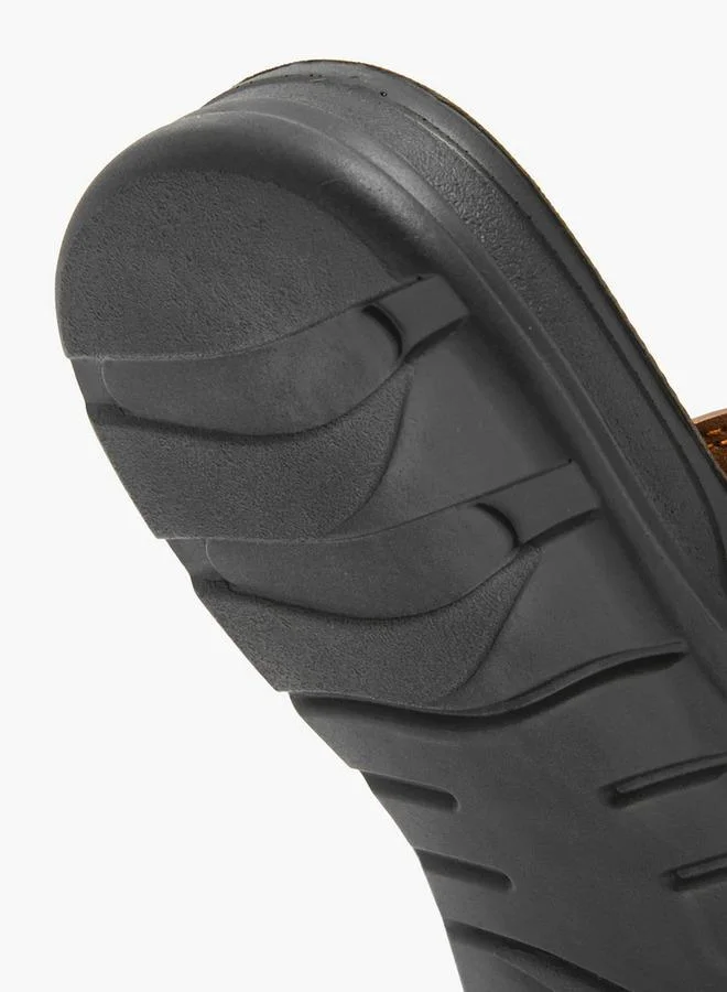 LBL By Shoexpress BROWN Men Slip On Comfort Sandals for Men | Best Price UAE