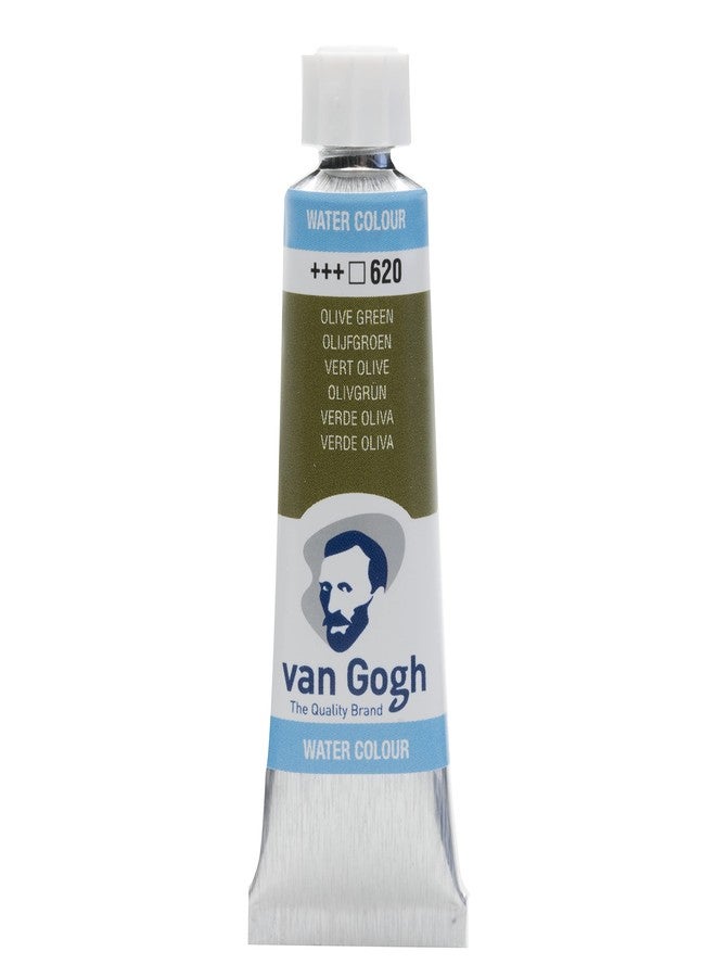Van Gogh Olive Green Watercolor 10 ml tube - Image 1