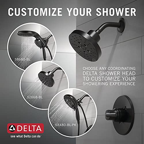Delta Faucet Trinsic 14 Series Single-Function Shower Faucet Trim Kit, Matte Black T14259-BLLHD (Shower Head and Valve Sold Separately) - Image 4