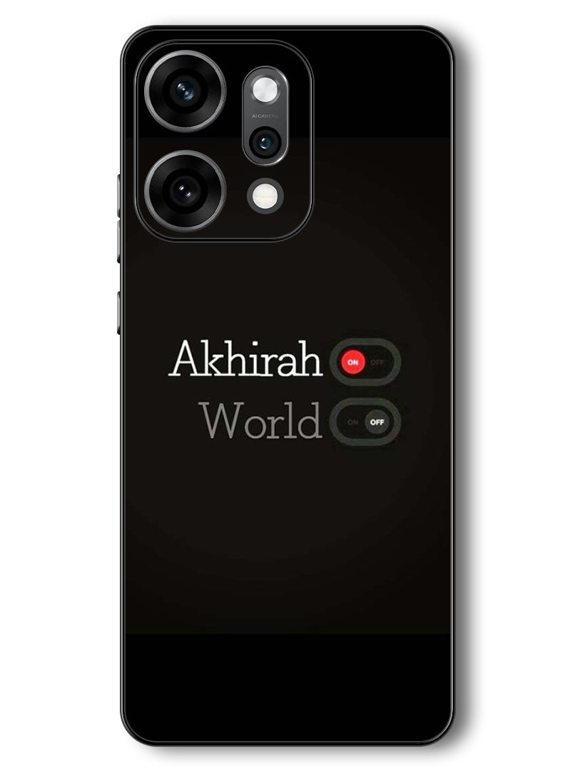 Theodor Case Compatible with Oppo Reno 14 Pro 6.83 Inch Protection Shockproof Bumper Cover Arab quote (1) - Image 1