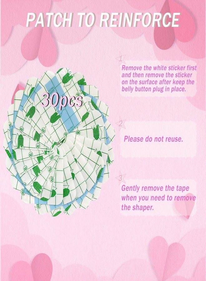 Josuyofo Patented 8PCS Belly Button Plug Post Tummy Tuck & Liposuction Recovery Shaper, Soft and Comfortable Belly Button Retainer (Pink) - Image 5