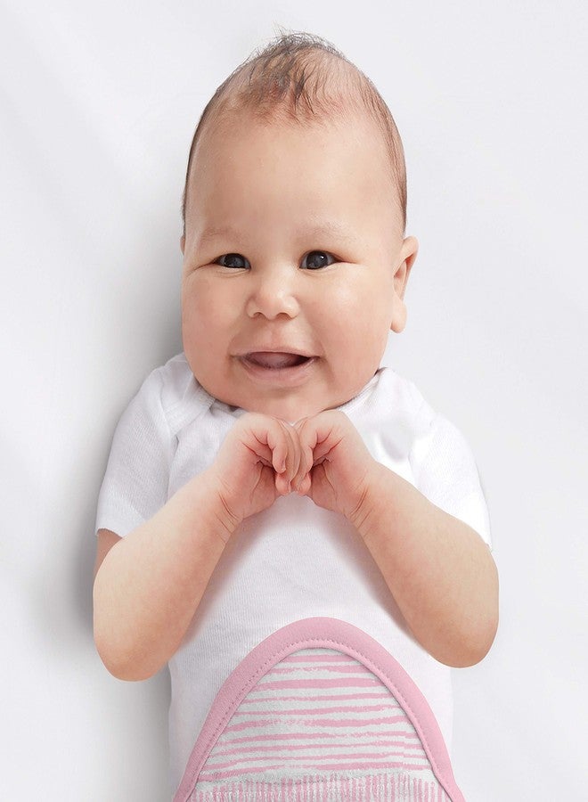 SwaddleMe Natural Position 2-in-1 Swaddle with Easy Change Zipper - Size Small/Medium, 0-3 Months, 1-Pack (Sugar Stripes ) - Image 2