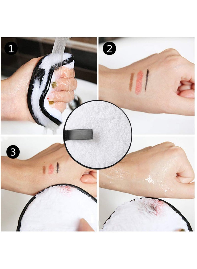 Eco-Friendly Reusable Makeup Remover Pads 6 Pack for Heavy Makeup and Facial Cleansing - Image 5