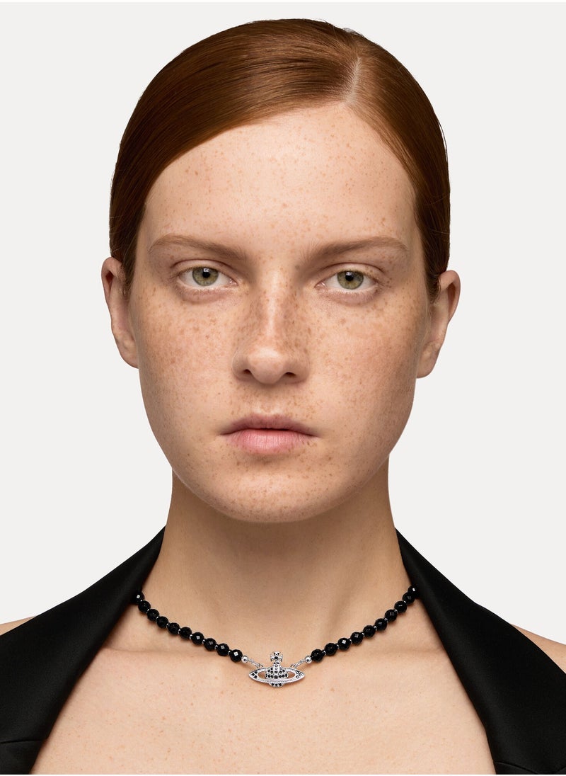 Vivienne Westwood Messaline Choker-Black  - Image 3