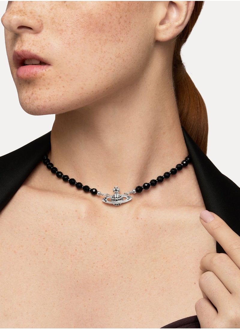 Vivienne Westwood Messaline Choker-Black  - Image 5