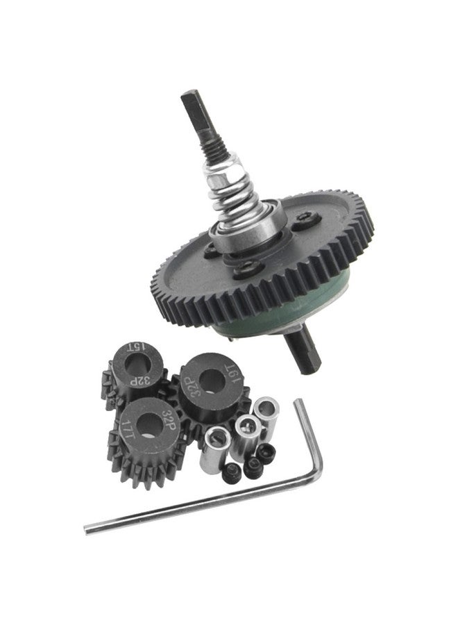 Vgoohobby Steel 6878 Differential Gear Slipper Clutch 54T 32P Spur Gear With 15T/17T/19T Pinions Gear Sets Compatible With Traxxas Slash 4X4 / Stampede 4X4 / Rustle 4X4 1/10 Rc Car - Image 1
