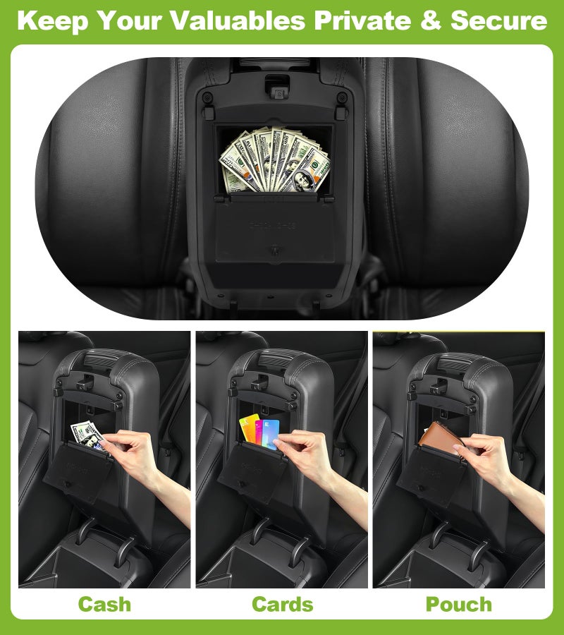 SDPVorn Console Hidden Storage Box for Kia Sportage 2023 2024 2025 Armrest Lid Center Console Organizer Secret Compartment Interior Accessories - Image 3