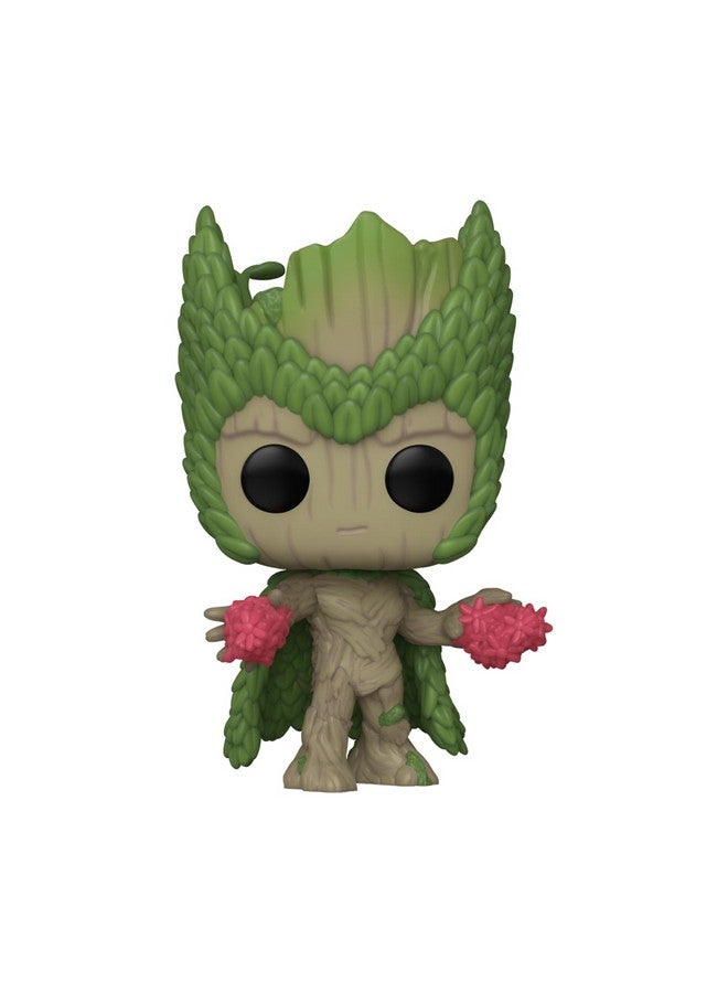 Funko Funko POP! Marvel: We are Groot - Scarlet Witch - Groot Shorts - Collectable Vinyl Figure - Gift Idea - Official Merchandise - for Kids & Adults - TV Fans - Model Figure for Collectors and Display  - Image 2