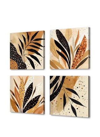 تابلوه فني مودرن 4 قطع 60X60CM  بارز 30 مم بطباعة ديجيتال عالية الجودة - طبقة uv لحماية الالوان -  ديكور للغرف و المكاتب و الهدايا - سهل التركيب - لايحتاج مسامير بلاصق ذاتي - pzsku/ZF187EAD2A6FB506CC3E7Z/45/_/1731200680/579c7ea0-ac8a-45fc-803c-2af03ead3987