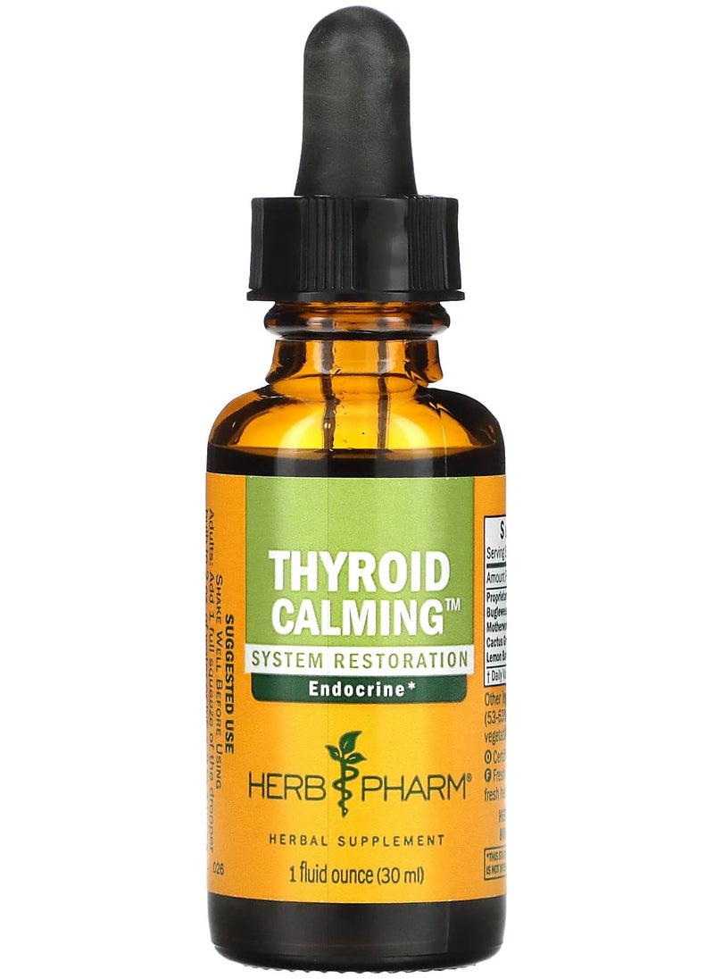 HERB PHARM Thyroid Calming, 1 fl oz (30 ml) 