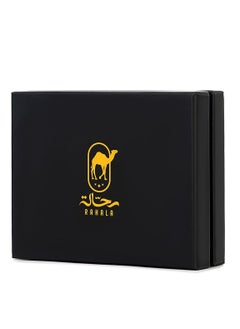 رحالة Rahala Premium Men's Leather Trifold Wallet (Brown) - No:RA101  - Image 4