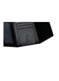 رحالة Rahala Premium Men's Leather Trifold Wallet (Brown) - No:RA101  - Image 5