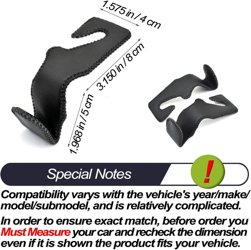 MECHCOS Car Seat Headrest Hooks - 2 Pack - Image 2