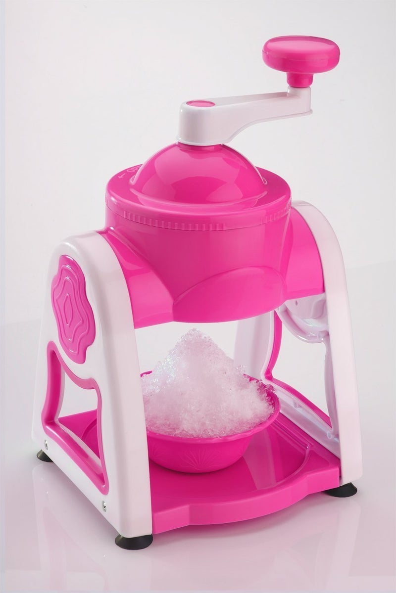 HOME STUFFS ABS Plastic Manual Ice Crusher Kitchen ice Shaver Mini Snow Machine Multi Color - Image 4
