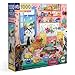 eeBoo 1000 Piece Puzzle Pink Kitchen Jigsaw Puzzle for Adults Square 23 x 23 Made with Recycled Board VegetableBased Ink - Image 3