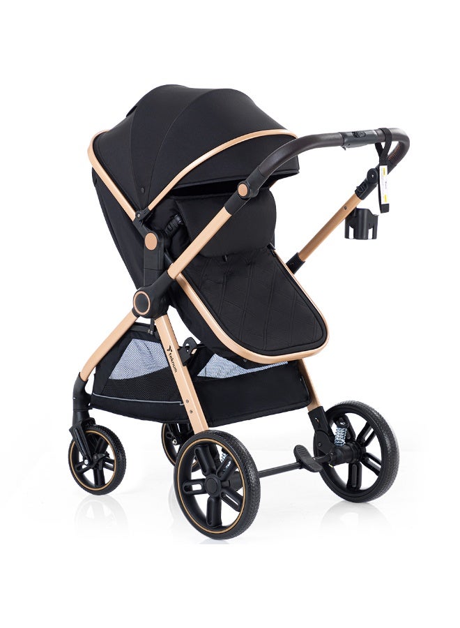 TEKNUM 3in1 Travel Prime Stroller - Black - Image 2