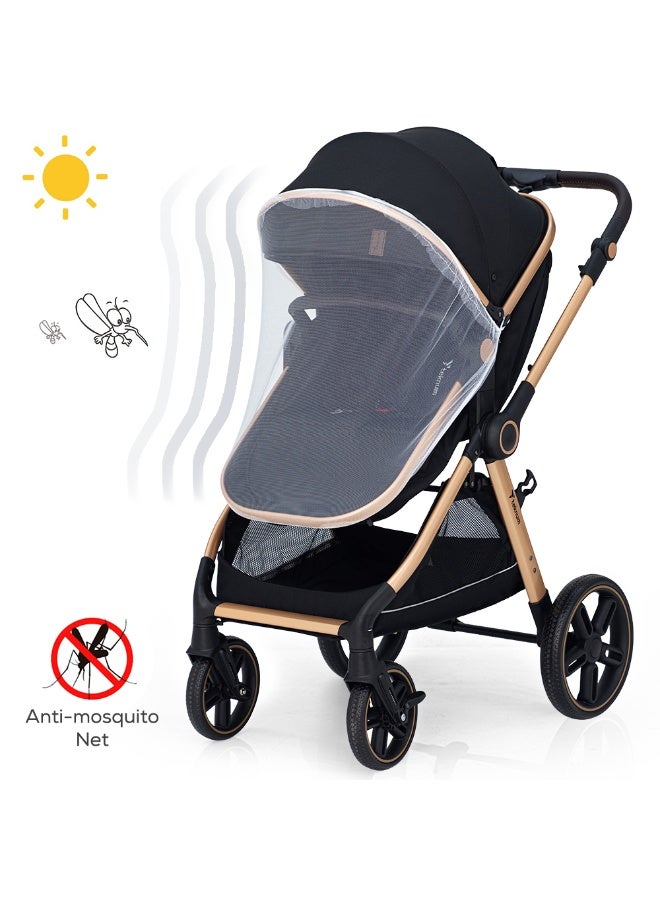 TEKNUM 3in1 Travel Prime Stroller - Black - Image 5