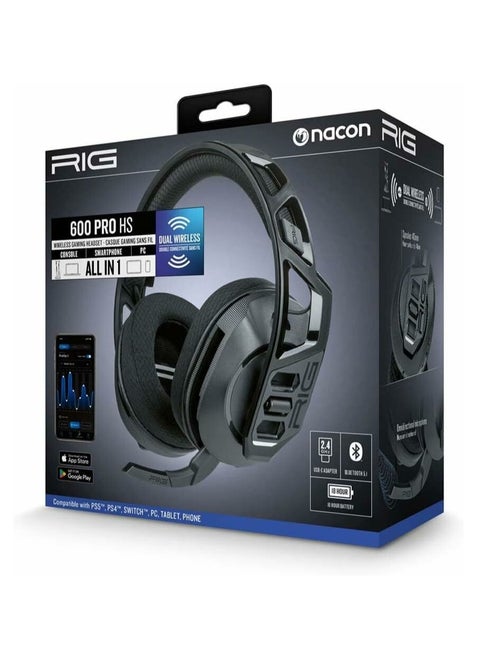 RIG 600 PRO HS Wireless Gaming Headset Black Edition Multi-Platform - Bluetooth & 2.4GHz Dual Mode