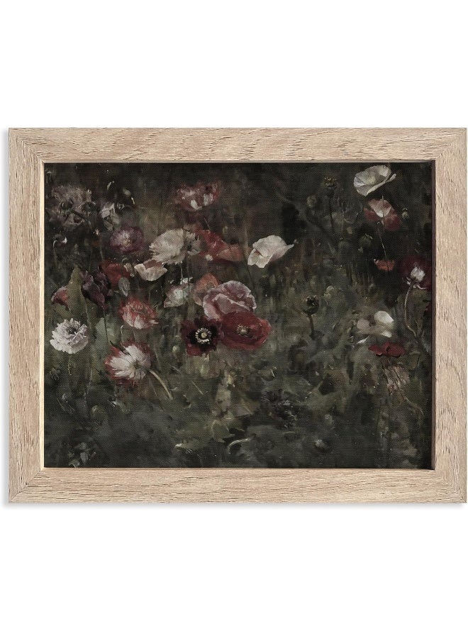 HoozGee A Bed of Poppies Framed Wall Art Prints by Maria Oakey Dewing - Image 1