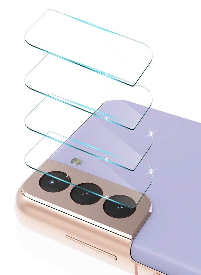 CloudValley 4 Pack for Samsung Galaxy S21 Camera Lens Protector, Clear Tempered Glass Back Camera Lens Cover, Anti-Scratch Camera Protectors[Transparent] - Image 1