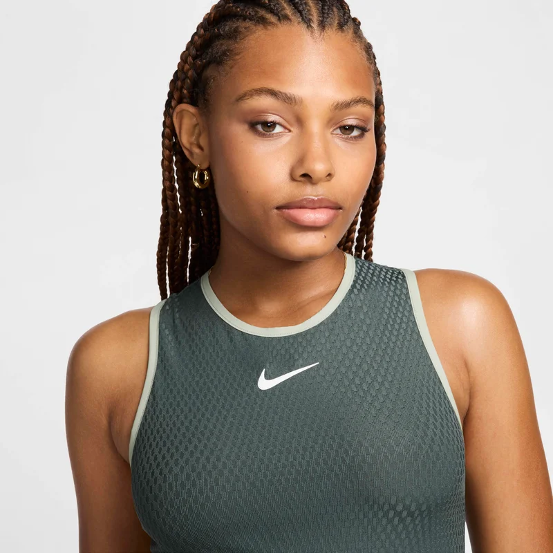 Nike Green Women's Court Slam Tank Top for Women | Best Price UAE