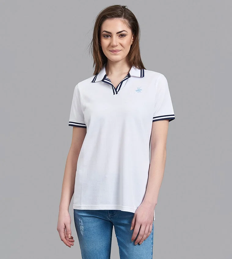 Uncomplicated Stretch Polo T-Shirt
