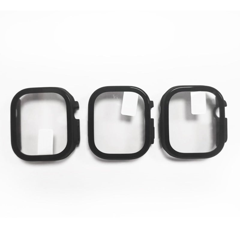 Three Black Shell Membranes Protective Case for Apple Watch Ultra 2 49mm - Image 5