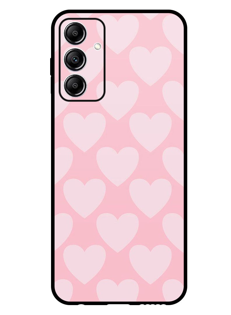Theodor Protective Case Anti Scratch Shock Proof Bumper Cover For Samsung Galaxy A25 Pink Hearts - Image 1
