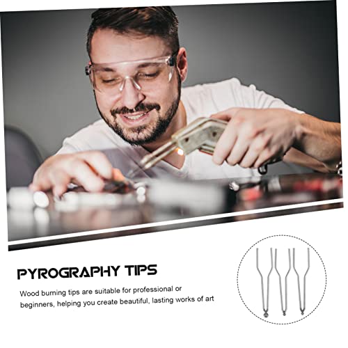 Uonlytech أدوات حرق الخشب Uonlytech 9 قطع نصائح قلم الحرق - Image 4