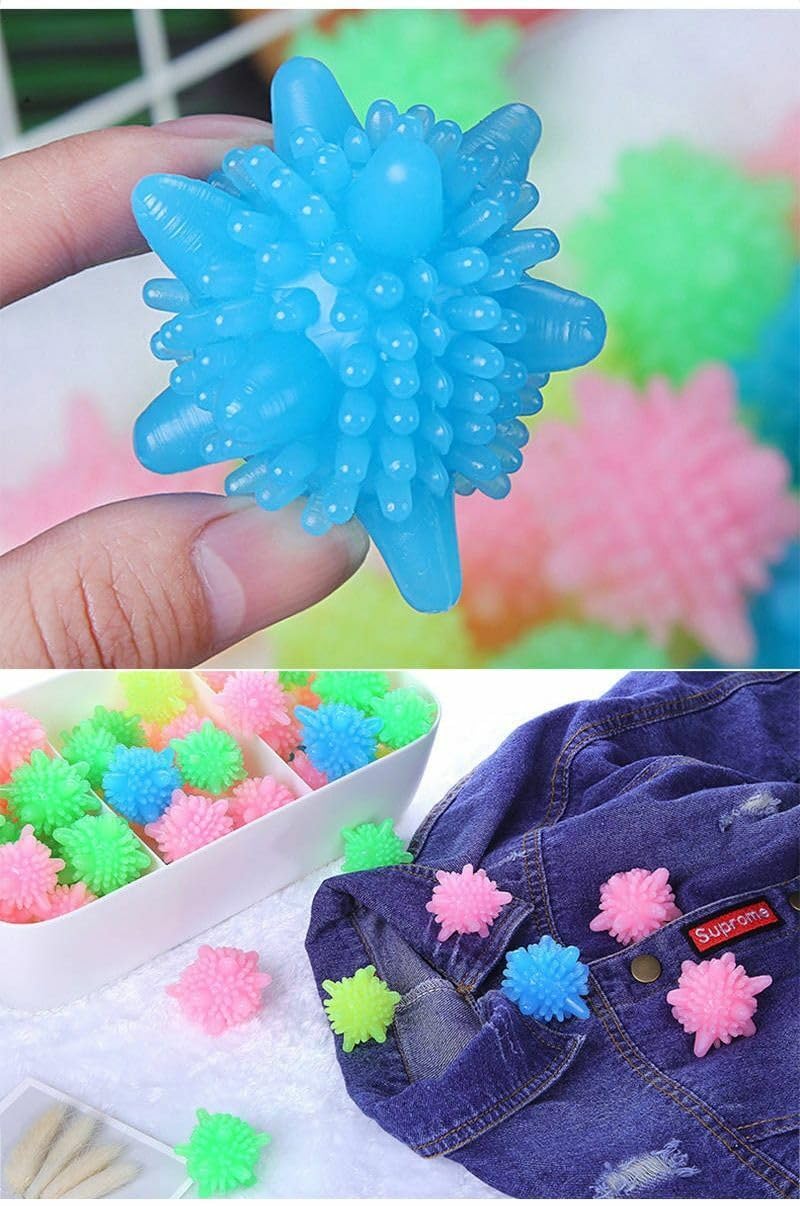 K.B.SALES KB SALES 10 Pcs Reusable Anti Winding Laundry Balls Silicone Washing Machine Cleaning Ball Silicone Laundry Balls 2 Pcs Washing Machine Hair Filter Cleaning Mesh Bag Washing Machine Lint Remover - Image 5
