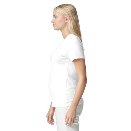 Gildan Women's Heavy Cotton T-Shirt, Style G5000L, 2-Pack, White, X-Large - Image 5
